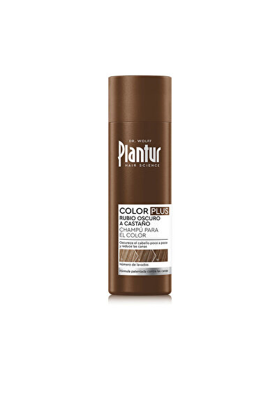 PLANTUR 39 Color Plus Farbshampoo Für Dunkelblond Bis Braun, 200 ml