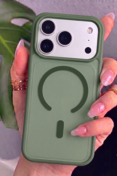 Rivor Apple iPhone 17 Pro Max/18 Pro Max Uyumlu Kılıf Kamera Yükseltili Magsa...