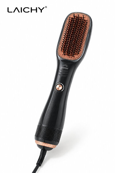 LAC Narrow Ionic Hair Straightener Brush, Adjustable Temperature Hot Air Comb...