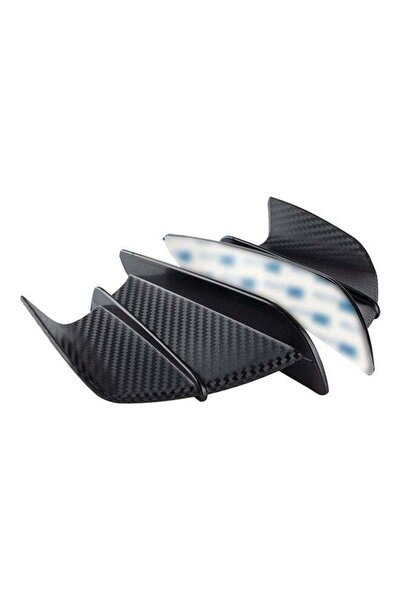 Generic أجنحة هوائية من البلاستيك ABS، جناح هوائي عالمي للتعديل، ملحق للدراجا...