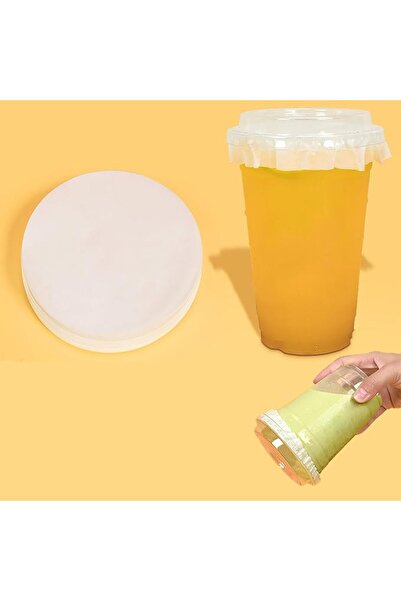 GoodTool Cup Sealing Film, Leak-Proof Cap, Disposable Lids, Bubble Tea Leak-R...
