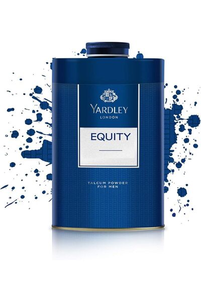YARDLEY London Equity Perfumed Talcum Body Powder, Masculine, All Day Fragran...