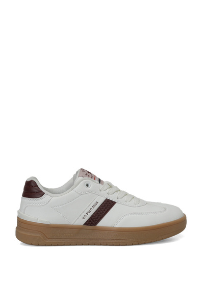 U.S. Polo Assn. حذاء رياضي نسائي أبيض من TEMPY