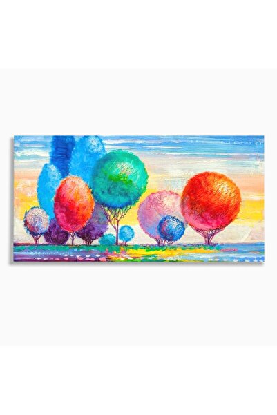 Luxcanva Tablou Canvas Peisaj de Basm 140x70 cm pe Sasiu Lemn Peisaj de Basm ...