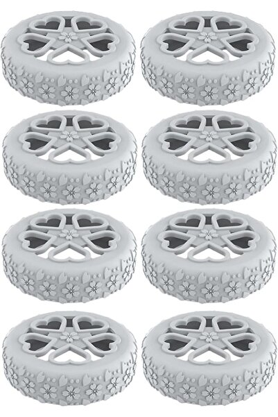 Generic Suitcase Wheel Covers 8X Wear-Resistant Roller Protective Case
