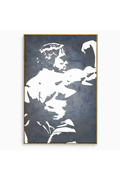 Luxcanva Tablou pe pânză Arnold The Olympian 70x100 cm cu ramă aurie Arnold T...