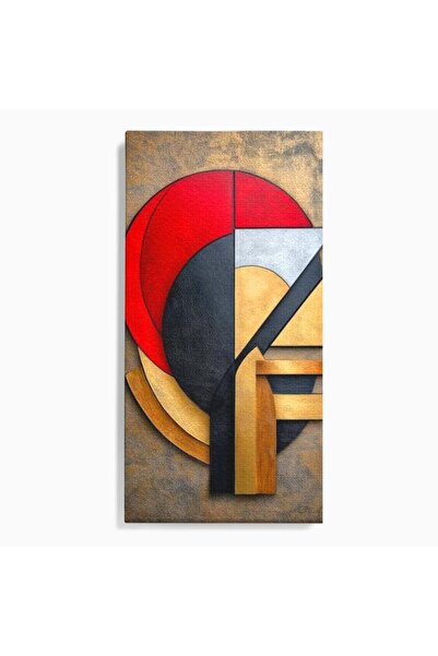 Luxcanva Tablou Canvas Chip Fragmentat 50x100 cm pe Sasiu Lemn Chip Fragmenta...