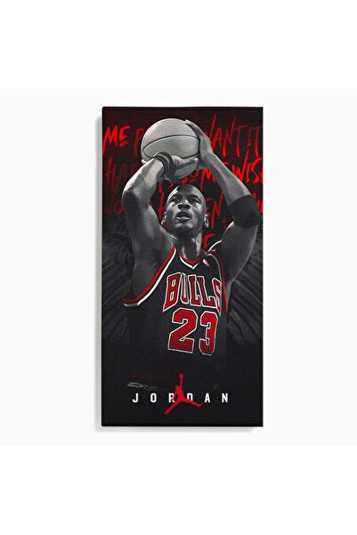 Luxcanva Tablou Canvas The Great Michael Jordan 50x100 cm pe Sasiu Lemn The G...