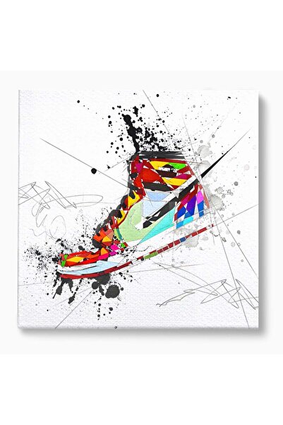 Luxcanva Tablou Canvas Air Jordan 140x140 cm pe Sasiu Lemn Air Jordan Camera ...