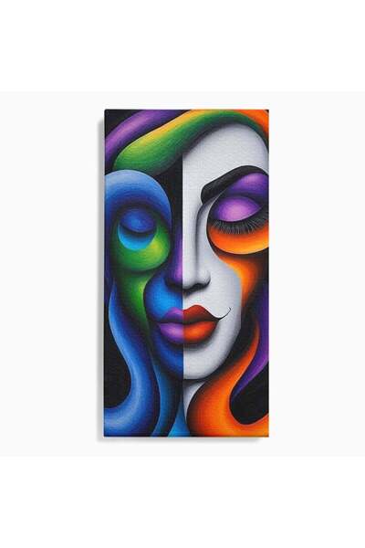 Luxcanva Tablou Canvas Puterea din Intuneric 50x100 cm pe Sasiu Lemn Puterea ...