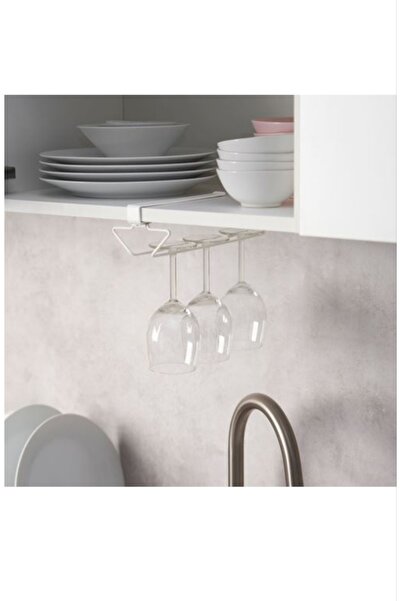 IKEA Goblet Hanger, Wine Glass Hanger, White, 10X29X7 cm Palycke
