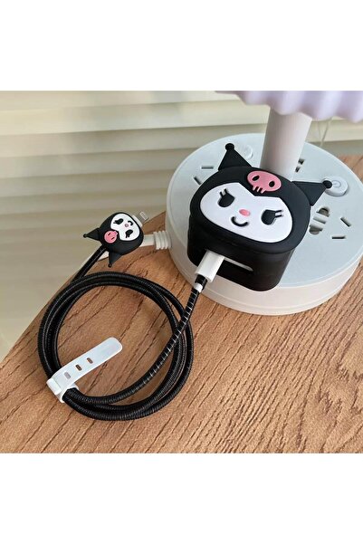 BCNCASE iPhone 18W/20W/25W Uyumlu Şarj aleti Koruyucu Kılıf Şarj Kablosu Kabl...