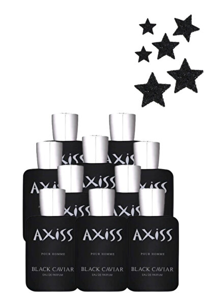 trı 10 Pieces Axiss Pour Homme Black Caviar Perfume 100ML