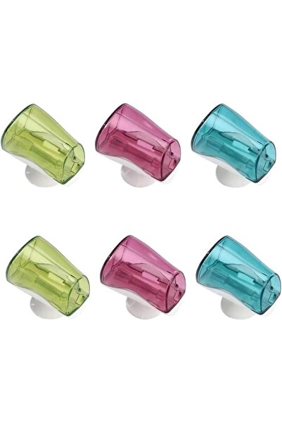 GENERAL 6Pcs Toothbrush Holder Travel Toothbrush Head Covers with Suction Cup...