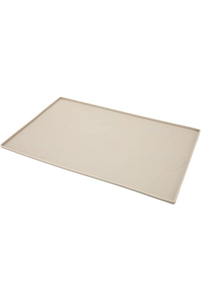 Generic Puppy Pattern Pet Feeding Mat, Food Grade Silicone Dog Food Mat Water...