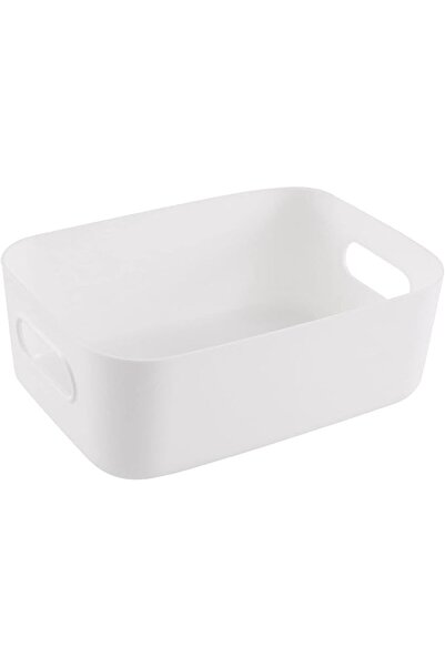 GENERAL Portable Plastic Storage Basket for Desktop, Kitchen, Refrigerator, B...