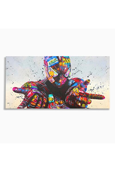 Luxcanva Tablou Canvas The Amazing Spider-Man 100x50 cm pe Sasiu Lemn The Ama...
