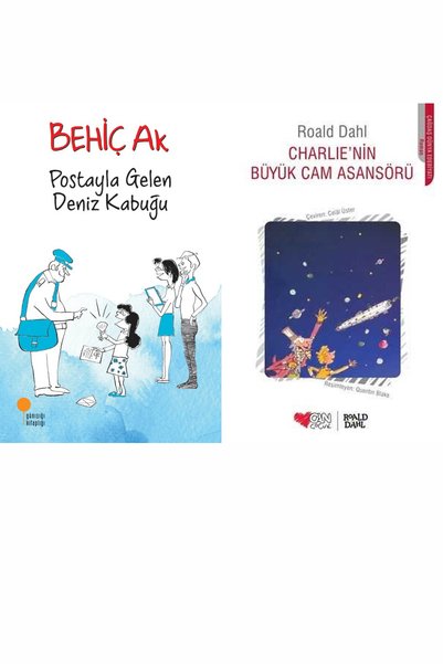 Günışığı Kitaplığı Postayla Gelen Deniz Kabuğu (Behiç Ak) and Charlie’nin Büy...
