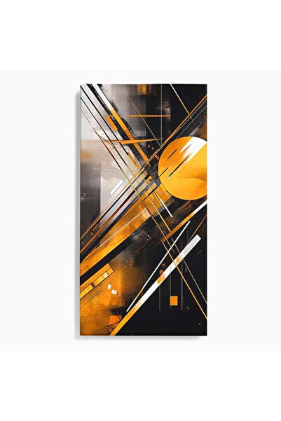 Luxcanva Tablou Canvas Impactul Viitorului 50x100 cm pe Sasiu Lemn Impactul V...