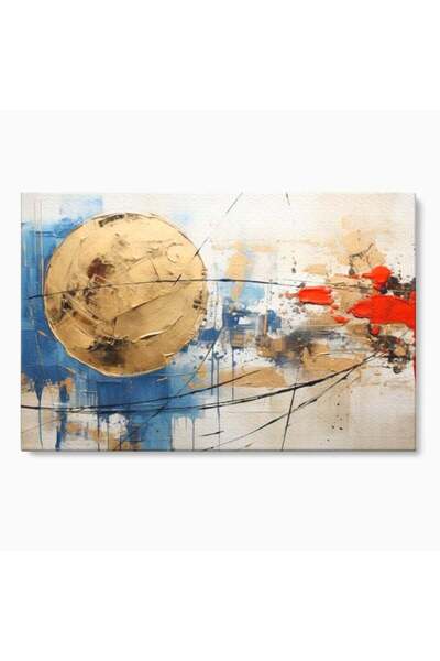 Luxcanva Tablou Canvas Coliziune Cosmica 150x100 cm pe Sasiu Lemn Coliziune C...
