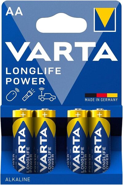 Varta dB Power بطاريات فارتا لونج لايف باور AA |   أداء عالي الطاقة للألعاب و...
