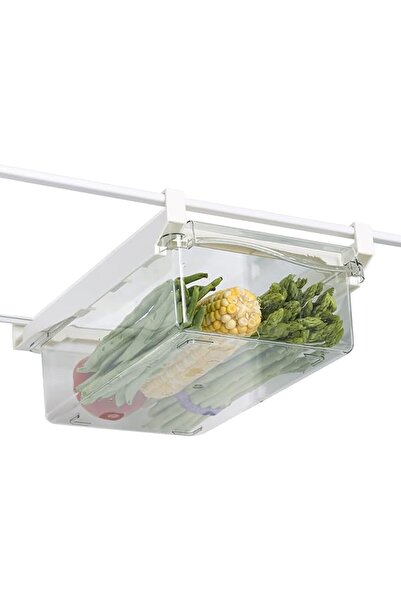 GENERAL Kitchen Refrigerator Storage Container Pull Out Shelf Box |   Space-S...