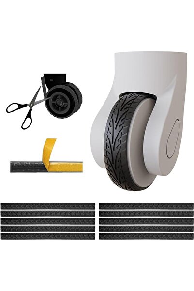 GENERAL 10Pcs Luggage Wheel Covers, Suitcases Wheel Covers, Silicone Luggage ...