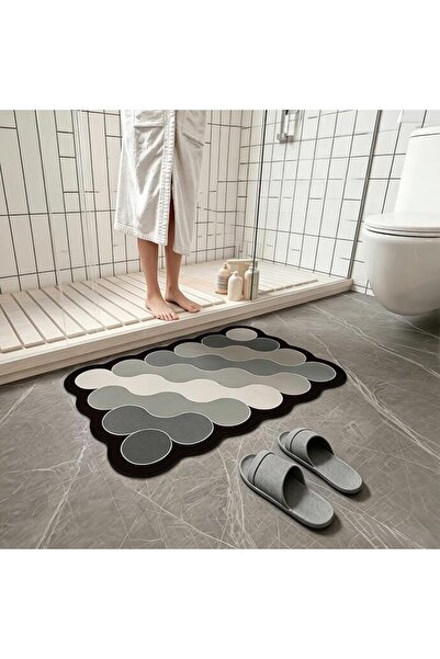 GENERAL Luxury Microfiber Bath Mat, 24"x36" Non Slip Super Absorbent Bathroom...