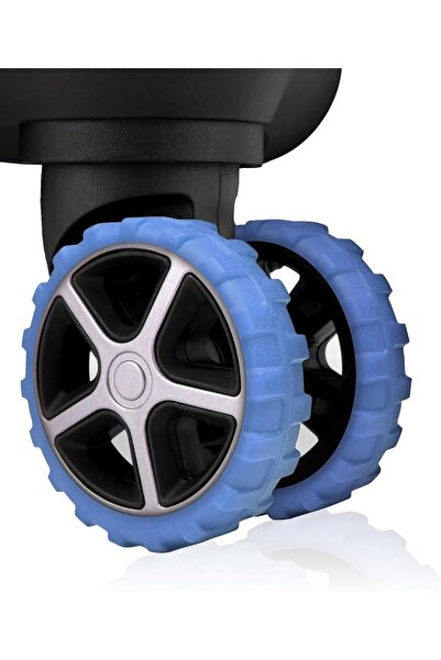 GENERAL （8 Pack） HoldFist Luggage Wheel Covers for Most 8-Spinner Wheel Suitc...