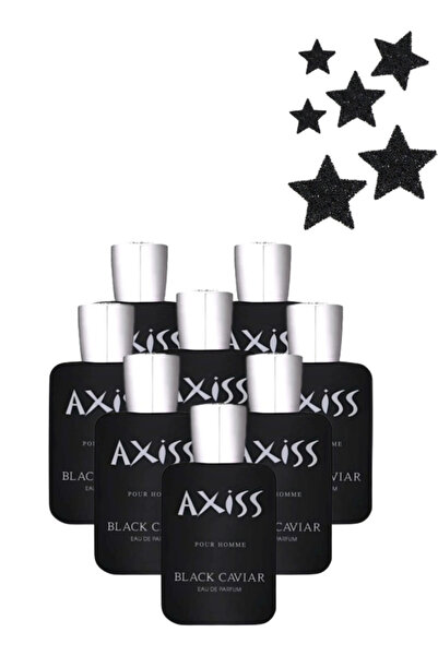 trı 8 Pieces Axiss Pour Homme Black Caviar Perfume 100ML