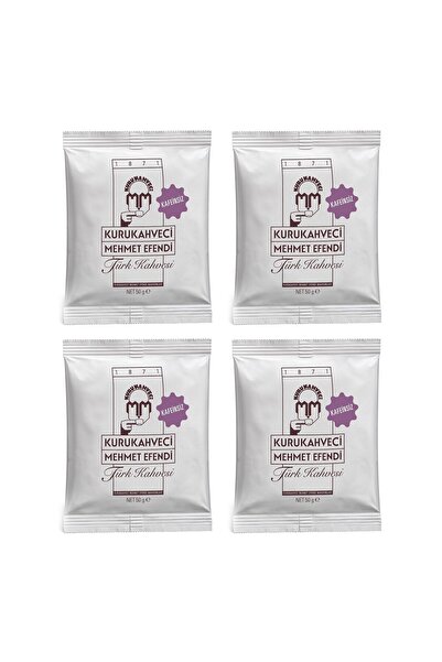 Mehmet Efendi Caffeine-Free Turkish Coffee 50 g 4-Pack