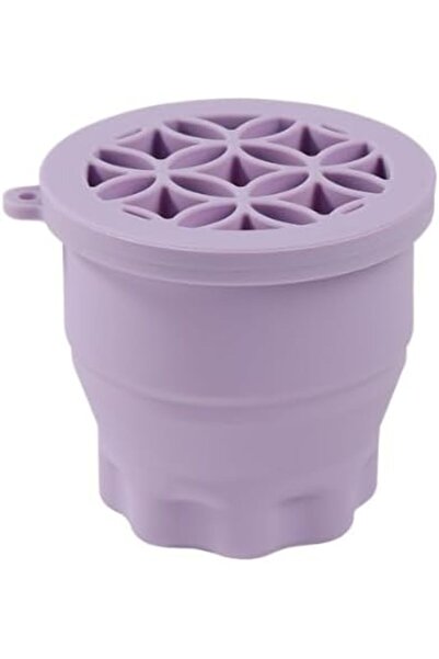 SIXHANS 3-IN-1 Silicone Makeup Brush Cleaner & Holder - Portable Folding Wash...