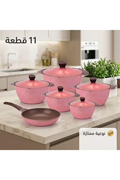 Generic Brand طقم قدور جرانيت من متجر اسوار العريش 11 قطعه