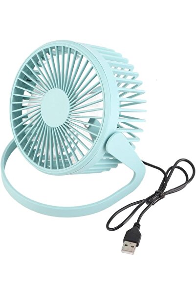 Ejoyous USB Fan, Mini USB Table Fan 360 Degrees Rotation Desk Portable Small ...