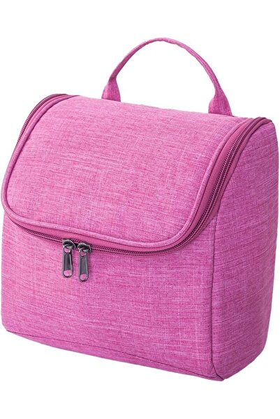 Generic Toiletry Bag Large Capacity Oxford Cloth Organizer (Rose Red)