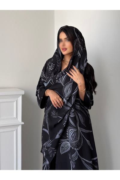 OLGA-ABAYA عباية آنيقة وعصرية من آولجا القماش شيفون مع بطانة قصة العباية ربع ...