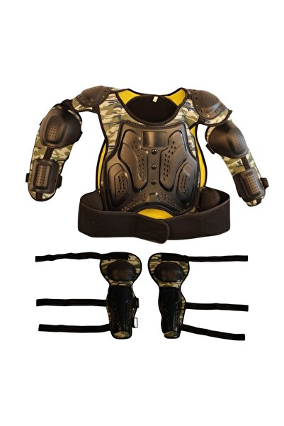 OEM Set Armura Protectie Integrala Copii Moto, Bicicleta, Role, Camuflaj, Set...