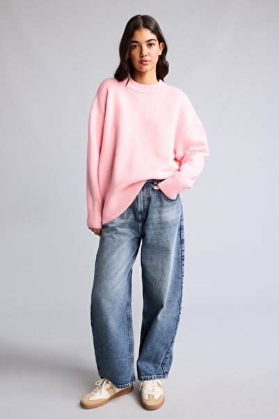 DeFacto Relax Fit Crew Neck Basic Sweater H2239Ax26Wn
