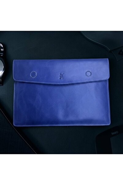 SANAT LEATHER Γνήσια δερμάτινη θήκη Crazy Leather συμβατή με Macbook Air /13-...