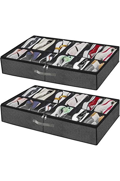 GENERAL Sky-Touch under Bed Storage Box Made of Cardboard and Non-Woven Fabri...