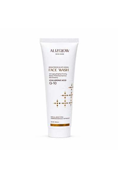 Alizglow Hyaluronic Acid + CoQ10 Face Wash | 100ML