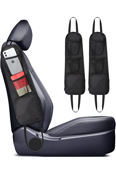 GENERAL Sunga Car Seat Side Organizer (Pack of 2) Car Seat Storage Bag, Suita...