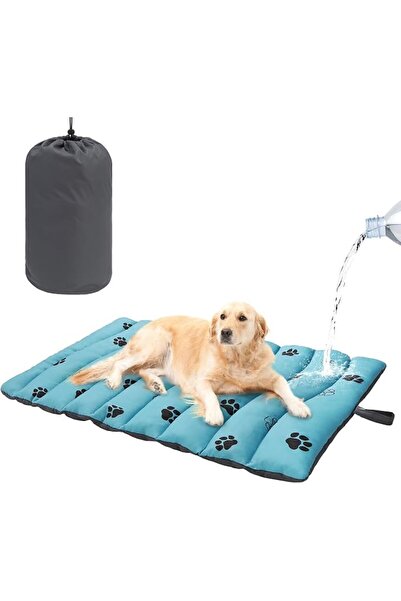 GENERAL BEAUTYZOO Outdoor Dog Bed Waterproof, Camping Dog Bed Reversible, Por...