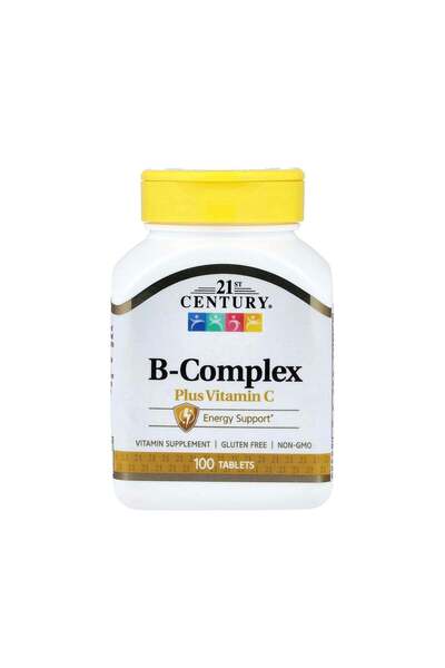 21st Century B-Complex with Vitamin C - 100 Tablets