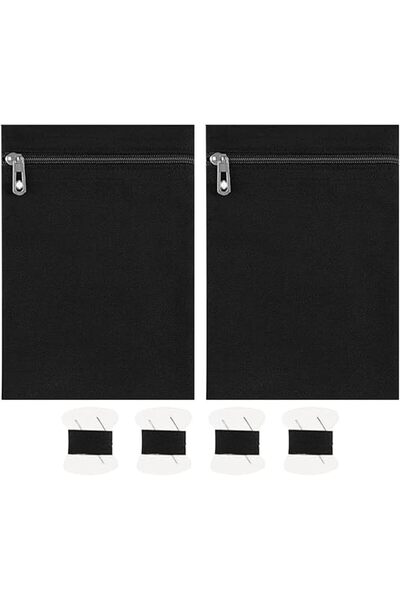Generic Coat Inside Pockets 2 Pieces Anti-Theft Travel Wallet