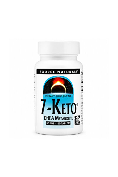 source naturals 7 Keto DHEA, 50 mg, 60 Tablets