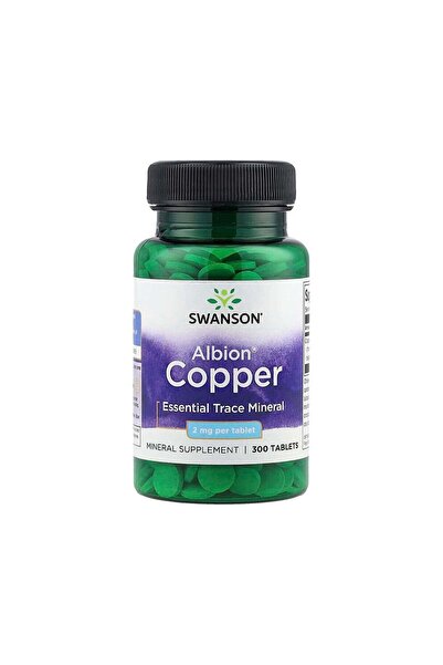 SWANSON ألبيون كوبر 2 ملغ - 300 قرص