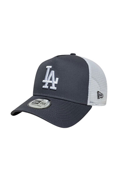 NEW ERA MLB LE LA DODGERS 9FORTY ADJ TRUCKER CAP ΓΚΡΙ ΜΕΣΑΙΟ