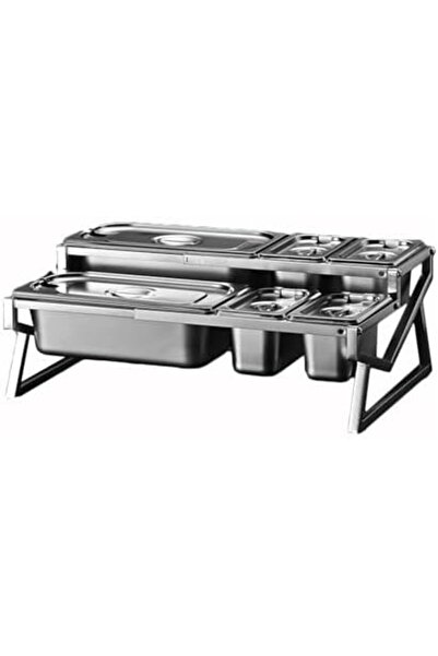 Generic Stainless Steel Spice Rack Organizer with Cover, 2 Row Compartment Co...