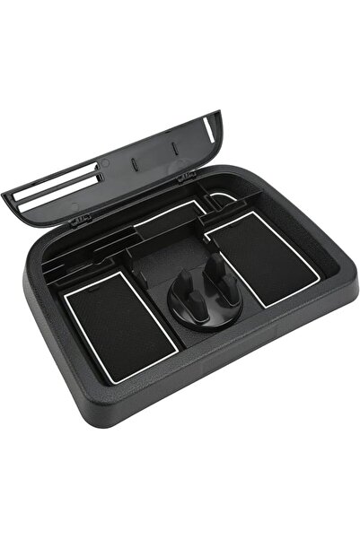 GENERAL Multifunctional Car Dash Grip Tray, ABS PVC Dashboard Organizer Stora...